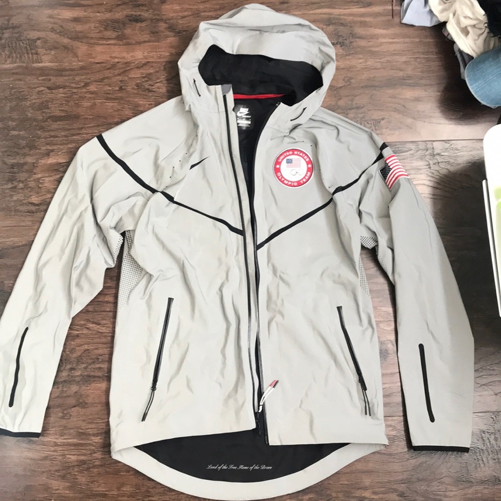 Original London Olympic Reflective Rain Jacket